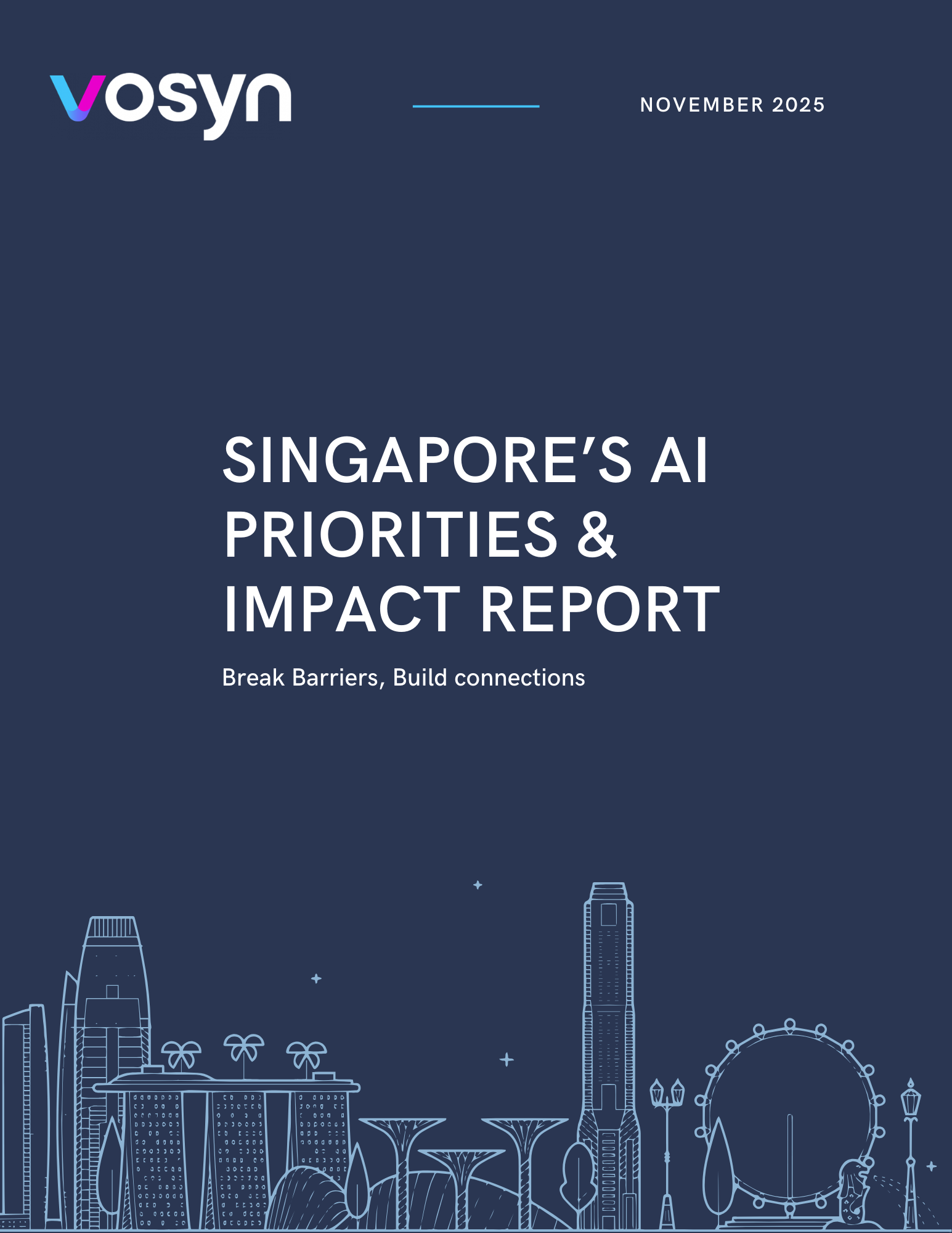 Singapore AI Vision Report Cover