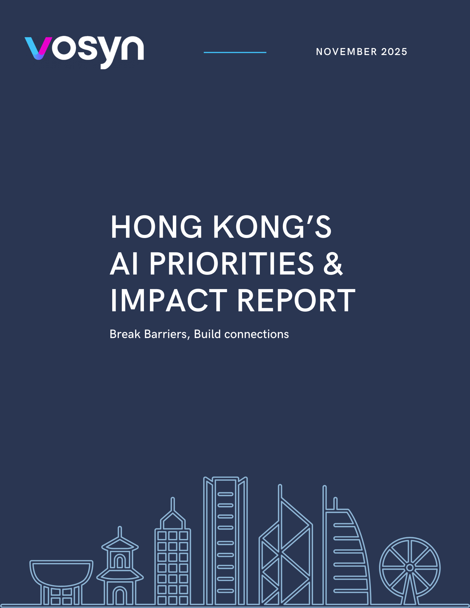 Hong Kong AI Vision Report Cover