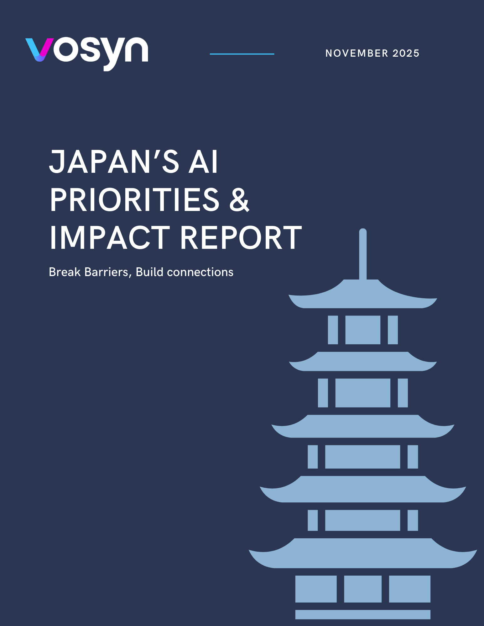 Japan AI Vision Report Cover