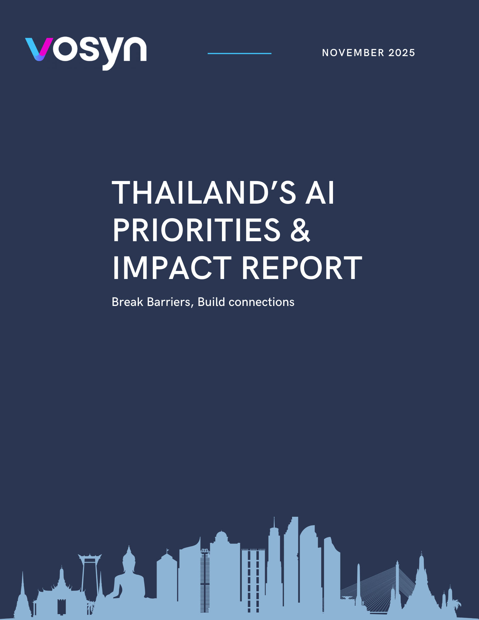 Thailand AI Vision Report Cover